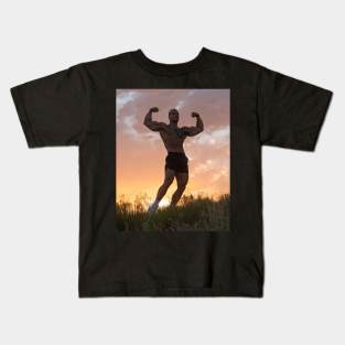 Gym Aesthetics & Motivational Kids T-Shirt